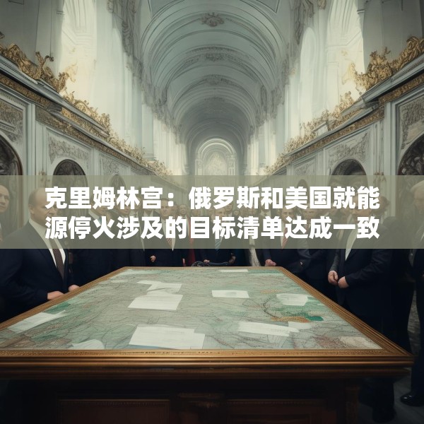 克里姆林宫：俄罗斯和美国就能源停火涉及的目标清单达成一致