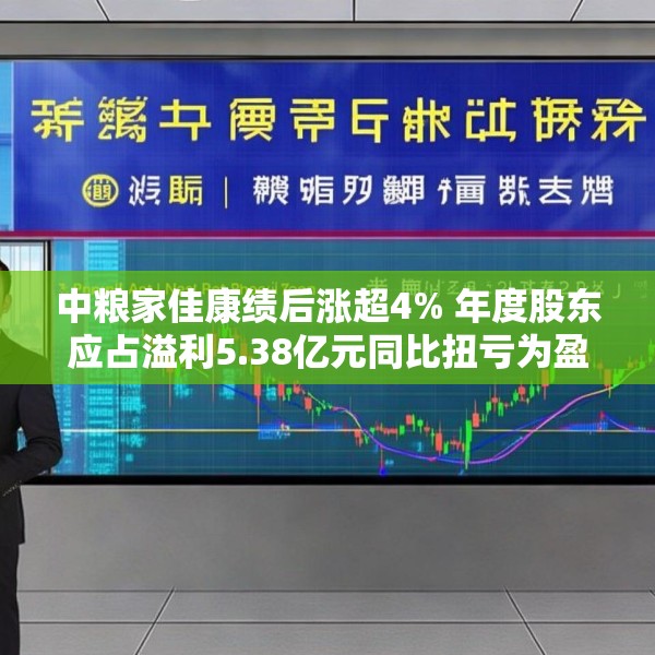 中粮家佳康绩后涨超4% 年度股东应占溢利5.38亿元同比扭亏为盈