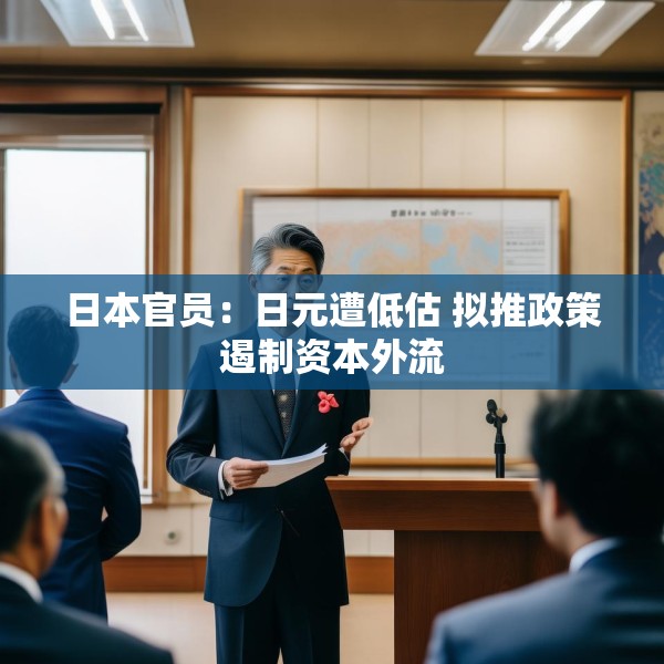 日本官员：日元遭低估 拟推政策遏制资本外流