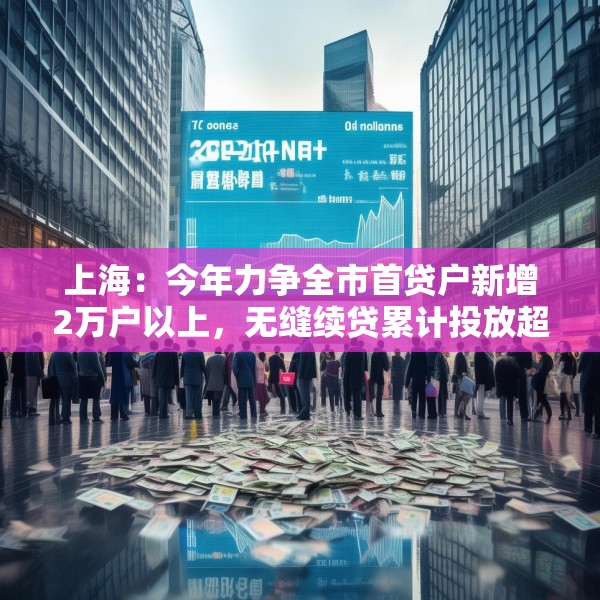 上海：今年力争全市首贷户新增2万户以上，无缝续贷累计投放超1万亿元