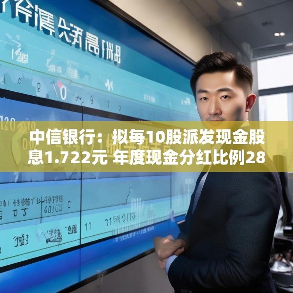 中信银行：拟每10股派发现金股息1.722元 年度现金分红比例28.37%