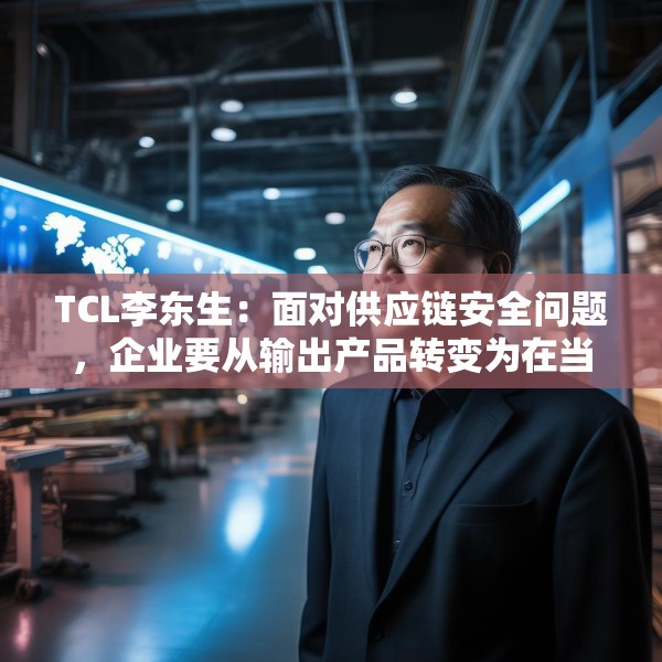 TCL李东生：面对供应链安全问题，企业要从输出产品转变为在当地建立产业和供应链体系