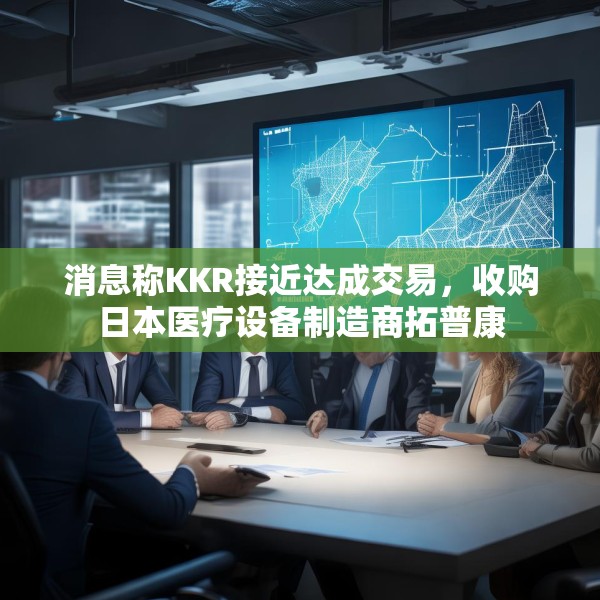 消息称KKR接近达成交易，收购日本医疗设备制造商拓普康