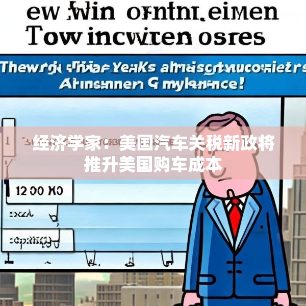 经济学家：美国汽车关税新政将推升美国购车成本