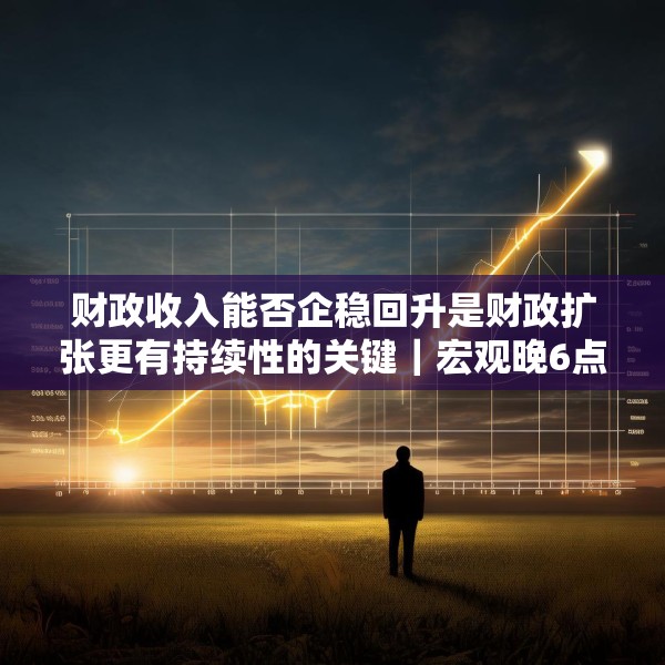 财政收入能否企稳回升是财政扩张更有持续性的关键｜宏观晚6点