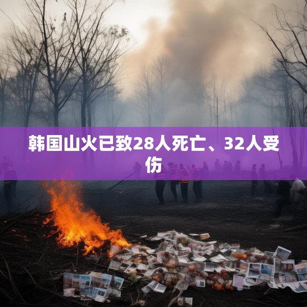 韩国山火已致28人死亡、32人受伤