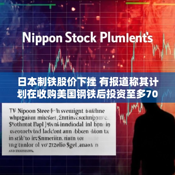 日本制铁股价下挫 有报道称其计划在收购美国钢铁后投资至多70亿美元