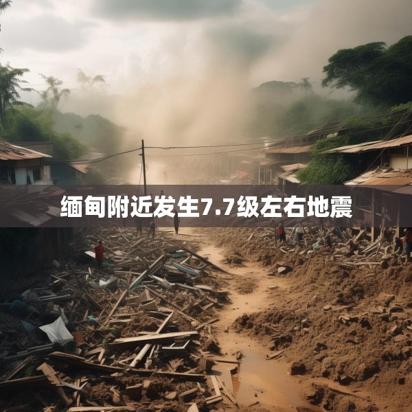 缅甸附近发生7.7级左右地震