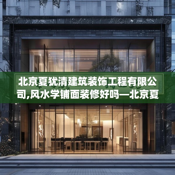 北京夏犹清建筑装饰工程有限公司,风水学铺面装修好吗—北京夏犹清建筑装饰工程有限公司478.a354b355c358fgy.365sdA