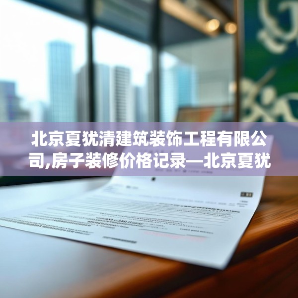 北京夏犹清建筑装饰工程有限公司,房子装修价格记录—北京夏犹清建筑装饰工程有限公司215.a91b92c95fgy.102bnbn