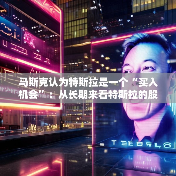 马斯克认为特斯拉是一个“买入机会”：从长期来看特斯拉的股票会表现良好