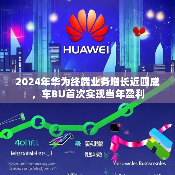2024年华为终端业务增长近四成，车BU首次实现当年盈利