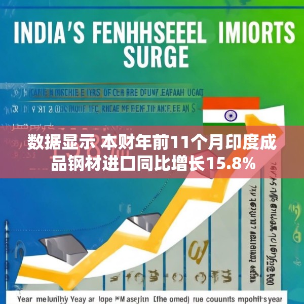 数据显示 本财年前11个月印度成品钢材进口同比增长15.8%