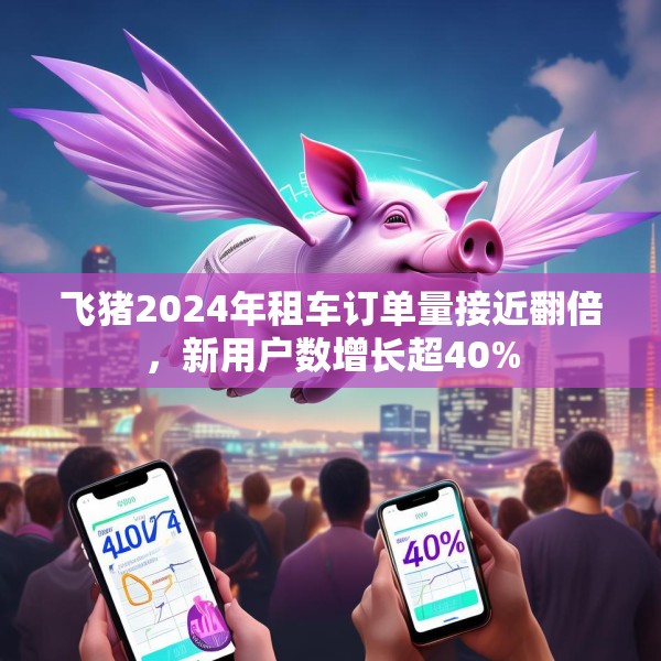 飞猪2024年租车订单量接近翻倍，新用户数增长超40%