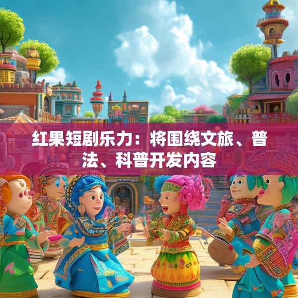 红果短剧乐力：将围绕文旅、普法、科普开发内容