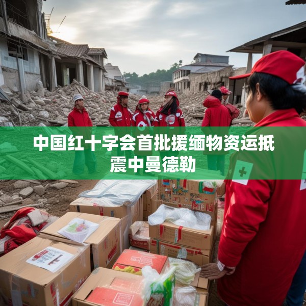 中国红十字会首批援缅物资运抵震中曼德勒