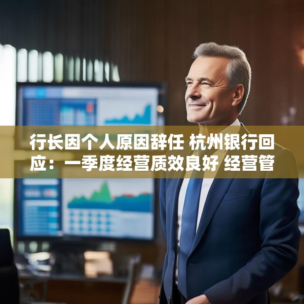 行长因个人原因辞任 杭州银行回应：一季度经营质效良好 经营管理不受影响 董事长代为履职