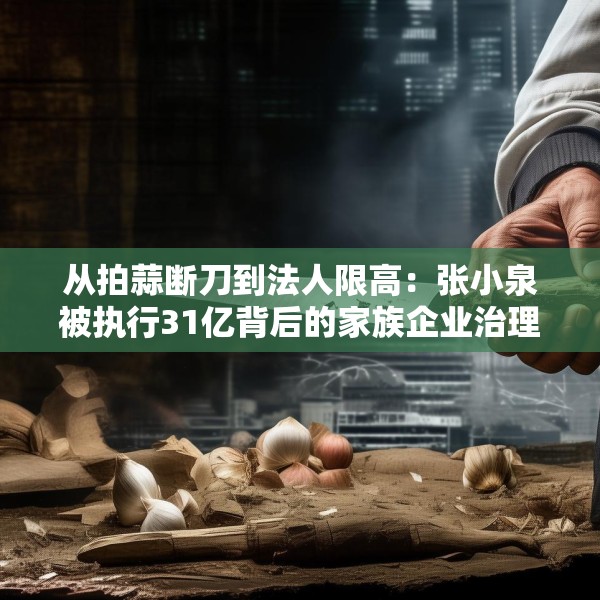 从拍蒜断刀到法人限高：张小泉被执行31亿背后的家族企业治理黑洞