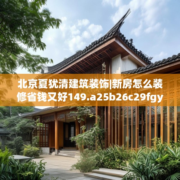 北京夏犹清建筑装饰|新房怎么装修省钱又好149.a25b26c29fgy.36fds
