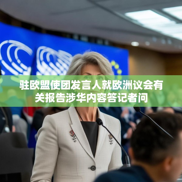 驻欧盟使团发言人就欧洲议会有关报告涉华内容答记者问