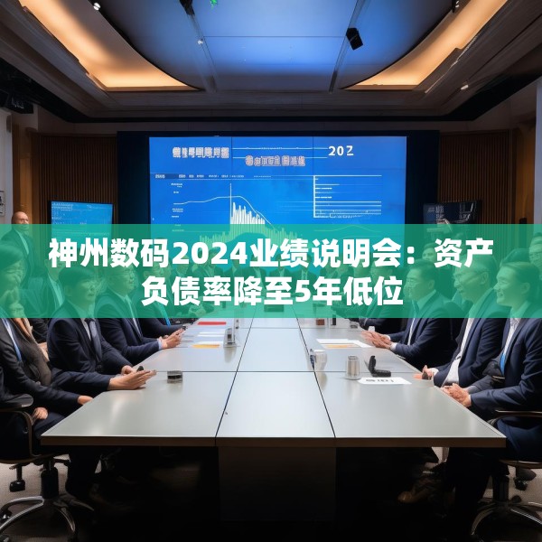 神州数码2024业绩说明会：资产负债率降至5年低位