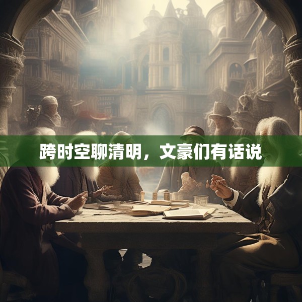 跨时空聊清明，文豪们有话说