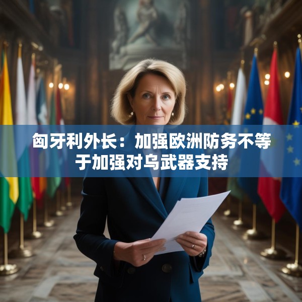 匈牙利外长：加强欧洲防务不等于加强对乌武器支持