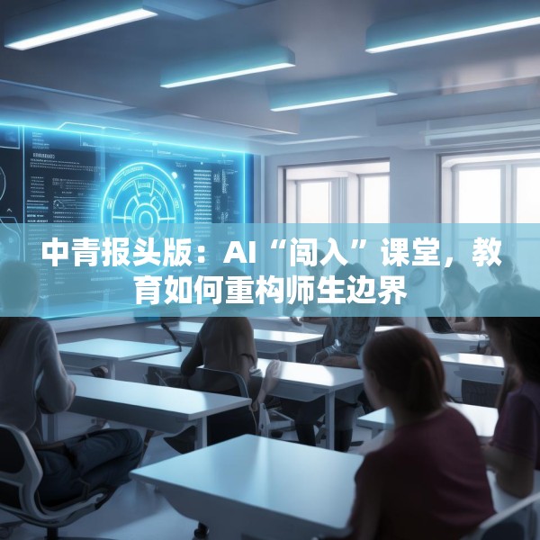 中青报头版：AI“闯入”课堂，教育如何重构师生边界