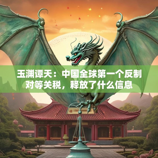 玉渊谭天：中国全球第一个反制对等关税，释放了什么信息