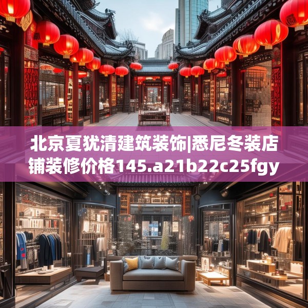 北京夏犹清建筑装饰|悉尼冬装店铺装修价格145.a21b22c25fgy.32jhhj
