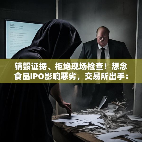 销毁证据、拒绝现场检查！想念食品IPO影响恶劣，交易所出手：5年内禁止申报