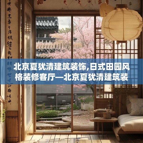 北京夏犹清建筑装饰,日式田园风格装修客厅—北京夏犹清建筑装饰233.a109b110c113fgy.120bnbn