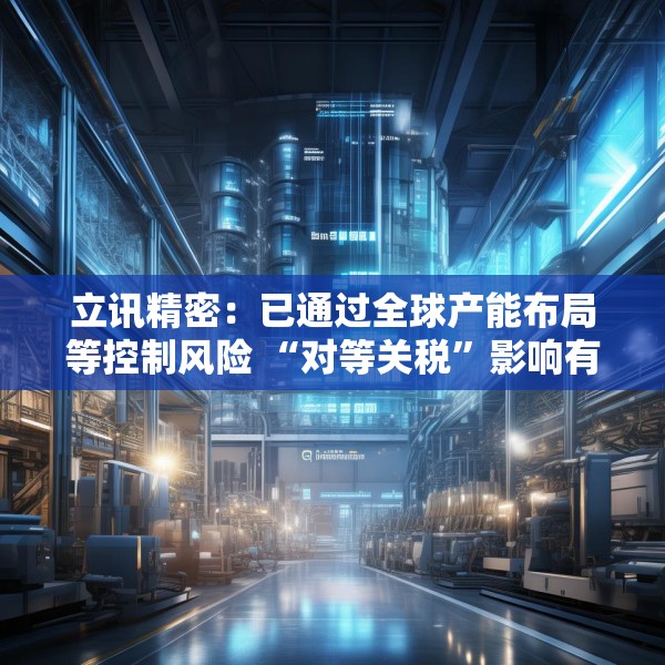 立讯精密：已通过全球产能布局等控制风险 “对等关税”影响有限