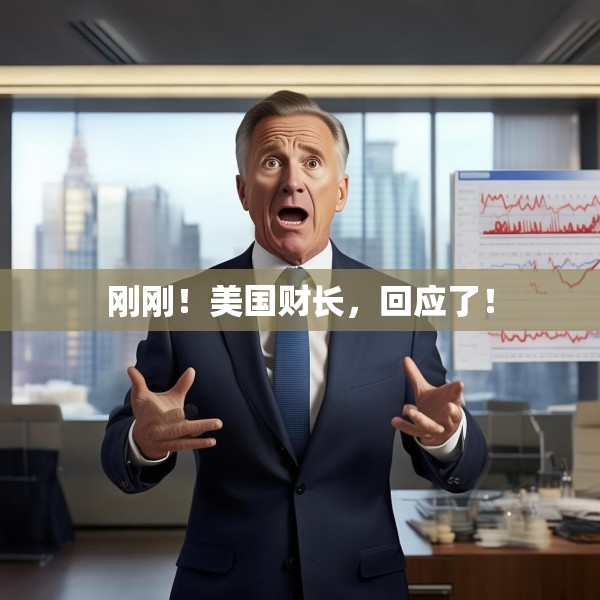 刚刚！美国财长，回应了！