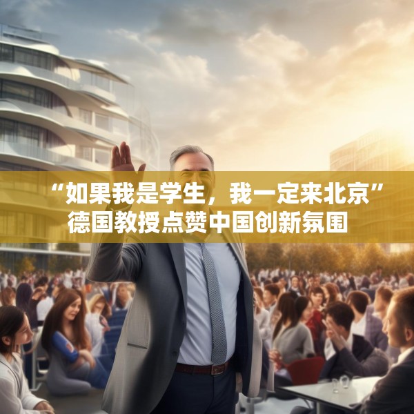 “如果我是学生，我一定来北京”德国教授点赞中国创新氛围