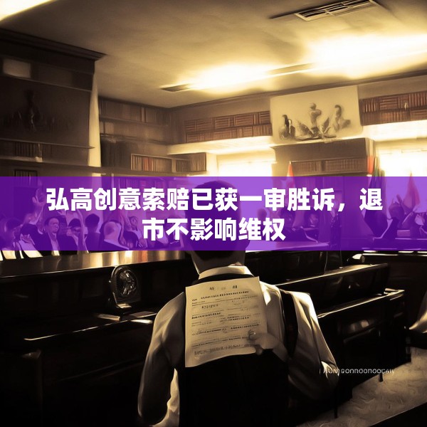 弘高创意索赔已获一审胜诉，退市不影响维权