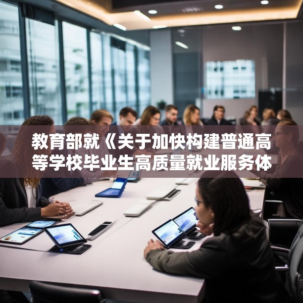 教育部就《关于加快构建普通高等学校毕业生高质量就业服务体系的意见》答问