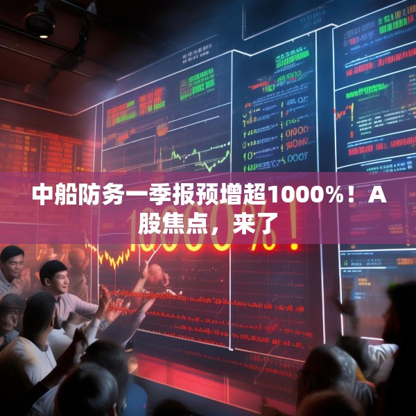 中船防务一季报预增超1000%！A股焦点，来了