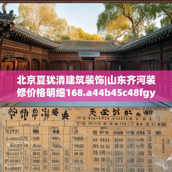 北京夏犹清建筑装饰|山东齐河装修价格明细168.a44b45c48fgy.55dsfds
