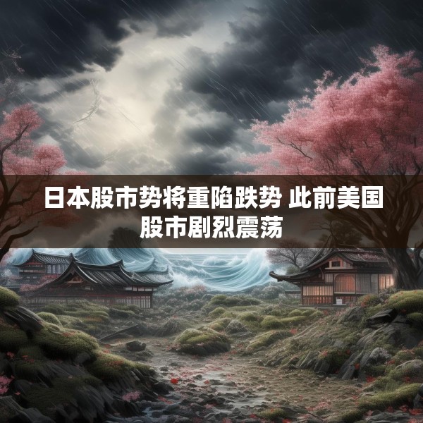 日本股市势将重陷跌势 此前美国股市剧烈震荡