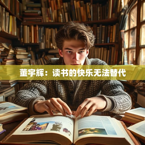 董宇辉：读书的快乐无法替代