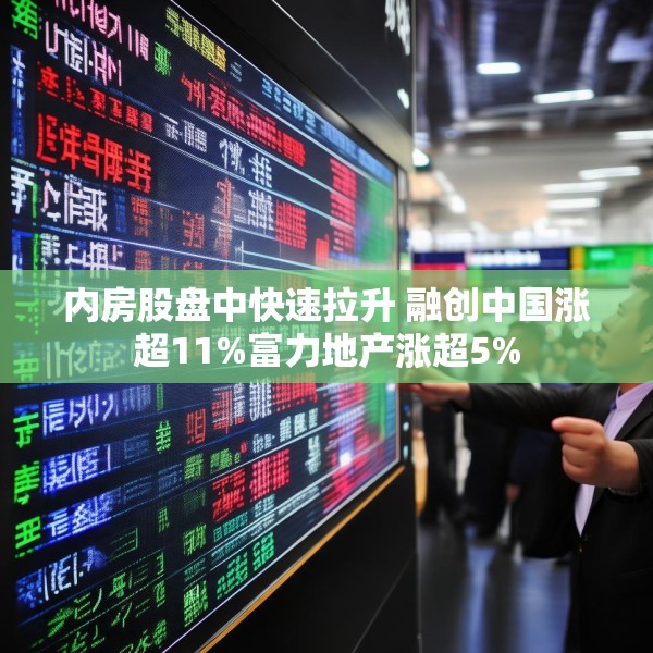 内房股盘中快速拉升 融创中国涨超11%富力地产涨超5%