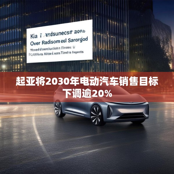 起亚将2030年电动汽车销售目标下调逾20%
