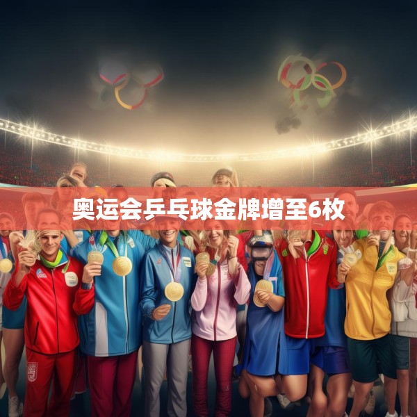 奥运会乒乓球金牌增至6枚