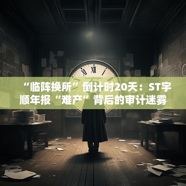 “临阵换所”倒计时20天：ST宇顺年报“难产”背后的审计迷雾与退市警报