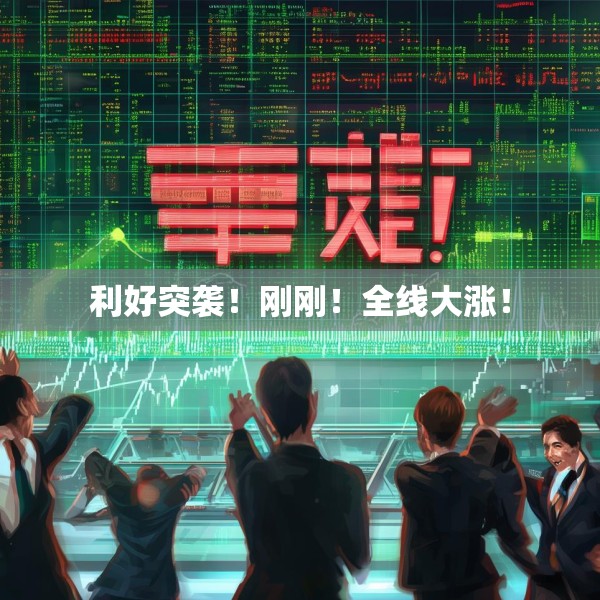 利好突袭！刚刚！全线大涨！