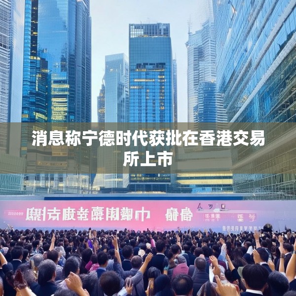消息称宁德时代获批在香港交易所上市