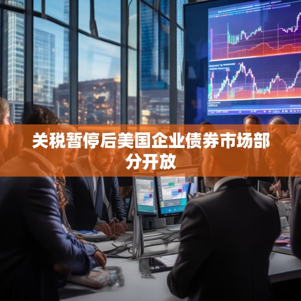 关税暂停后美国企业债券市场部分开放