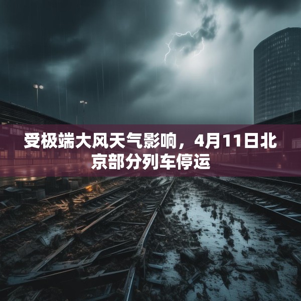 受极端大风天气影响，4月11日北京部分列车停运