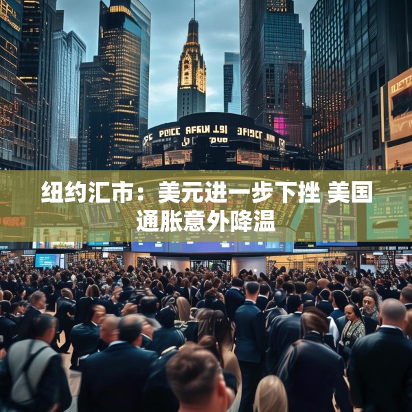 纽约汇市：美元进一步下挫 美国通胀意外降温
